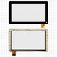 Сенсорний екран для China-Tablet PC 7", чорний, 106 мм, 30 pin, 186 мм, ємнісний, 7", #GF7033A2-PG/GT70PFD8880