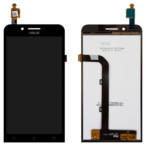 Дисплей для Asus ZenFone Go ZC500TG , чорний, без рамки