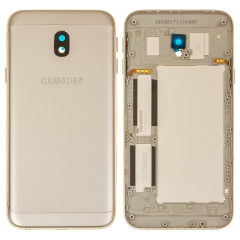 Задняя панель корпуса для Samsung J330F Galaxy J3 2017 , золотистая