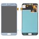 Дисплей для Samsung J400 Galaxy J4 (2018), голубой, без рамки, Оригинал (переклеено стекло), lavenda