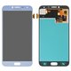 Дисплей для Samsung J400 Galaxy J4 (2018), голубой, без рамки, High Copy, (OLED), lavenda