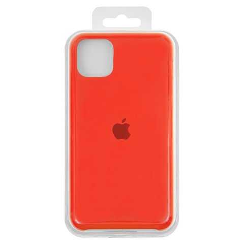 Чехол для iPhone 11 Pro Max, красный, Original Soft Case, силикон, red 14 