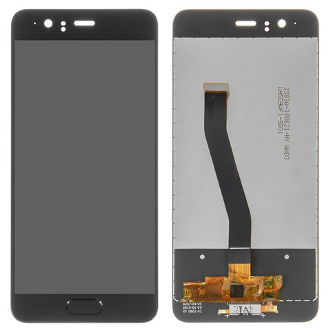 Дисплей для Huawei P10, чорний, клас B, без рамки, High Copy, VTR L29 VTR L09