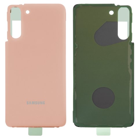 Задняя панель корпуса для Samsung G991 Galaxy S21 5G, розовая