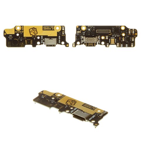 Шлейф для Xiaomi Mi 6X, Mi A2, мікрофона, конектора зарядки, Original PRC , плата зарядки, M1804D2SG, M1804D2SI