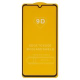 Защитное стекло для Xiaomi Mi 9, совместимо с чехлом, Full Glue, (без упаковки), черный