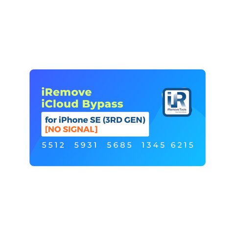 iRemove iCloud Bypass для iPhone SE 3RD GEN  [NO SIGNAL]