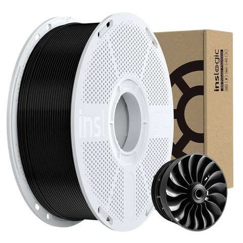 Філамент для 3D принтера INSLOGIC PA12 CF Black, 1 кг