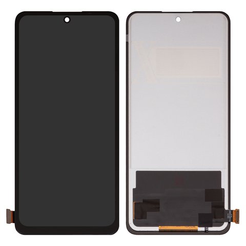 Дисплей для Xiaomi Redmi Note 14 4G, черный, без рамки, Сopy, TFT , 161.5mm, 24117RN76E, EU version