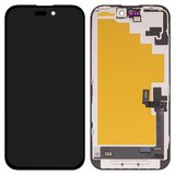 Дисплей Wextom для iPhone 16, черный, с рамкой, High Copy, без ошибки, (OLED) soft, diagnosable