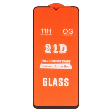 Защитное стекло для Realme C51, C53 NFC, совместимо с чехлом, Full Glue, без упаковки , черный