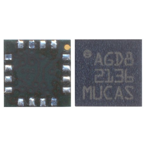 Microchip de control de giróscopo AGD8 2135 puede usarse con Apple iPhone 4, iPhone 4S