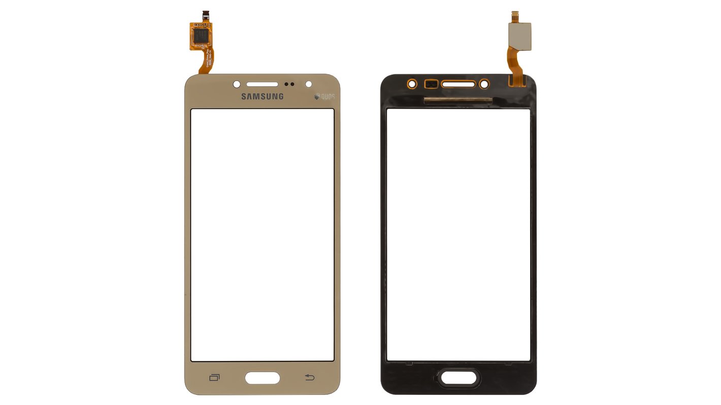 Cristal táctil puede usarse con Samsung G532 Galaxy J2 Prime, dorado - All  Spares