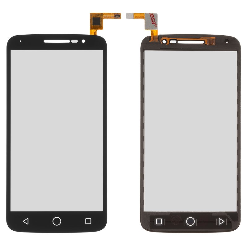 CRISTAL CON DIGITALIZADOR PANTALLA TACTIL PARA ALCATEL ONE TOUCH EVOLVE 2 NEGRO 