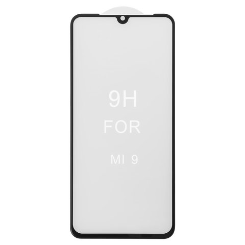 Vidrio de protección templado All Spares puede usarse con Xiaomi Mi 9, Mi 9 Lite, Mi CC9, 5D Full Glue, negro, M1904F3BG, M1902F1G