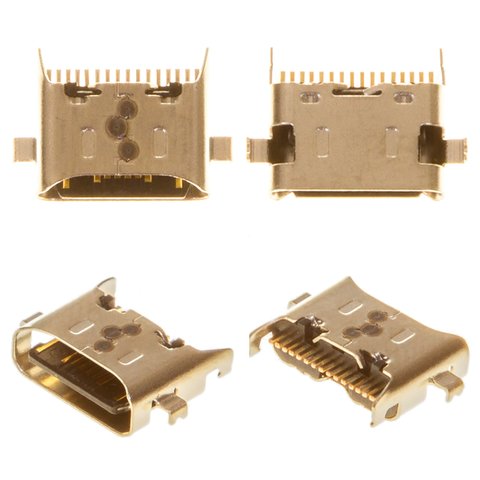 Conector de carga puede usarse con Samsung A045 Galaxy A04, A207 Galaxy A20s, A207F DS Galaxy A20s, A225 Galaxy A22, A226 Galaxy A22 5G, 16 pin, USB tipo C