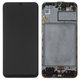LCD compatible with Samsung M215 Galaxy M21, M307 Galaxy M30s, (black, with frame, Original (PRC))