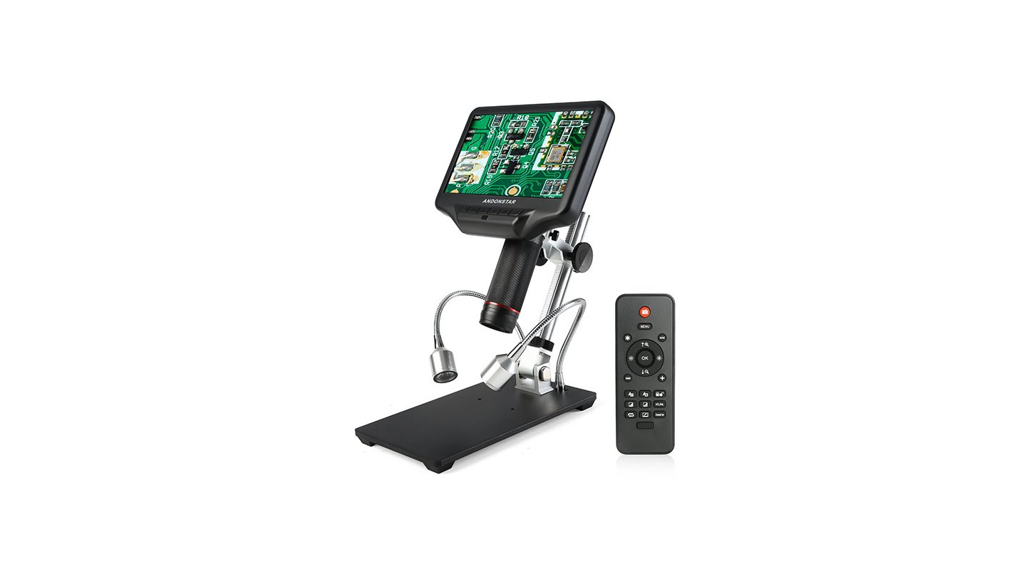Microscopio Digital De Mano Annadue 16MP - Pantalla De 2 Pulgadas, Aumento 4X, Luz LED Blanca Y UV, Ideal Para Estudiantes