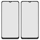 Vidrio de carcasa puede usarse con Samsung A022F Galaxy A02, A125F Galaxy A12, A127 Galaxy A12 Nacho, A326 Galaxy A32 5G, M022 Galaxy M02, M127 Galaxy M12, M326 Galaxy M32 5G, negro