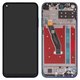Pantalla LCD puede usarse con Huawei P40 Lite E, Y7p, azul, con marco, Original (PRC), aurora Blue, ART-L28/ART-L29/ART-L29N