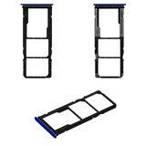 SIM Card Holder compatible with Xiaomi Redmi 9C, (dark blue, twilight Blue, M2006C3MG, M2006C3MT)
