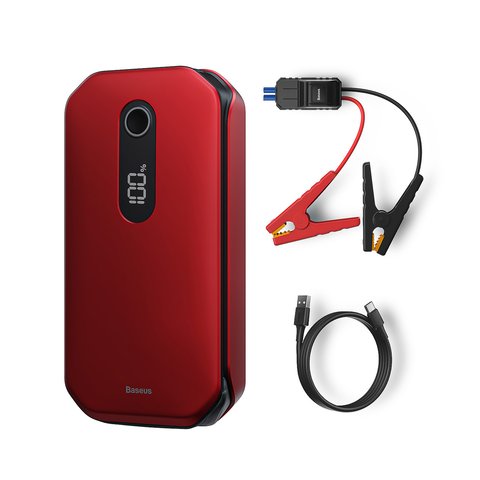 Пусковое устройство Baseus Super Energy Pro, красный, 1000 A, #CRJS03 09