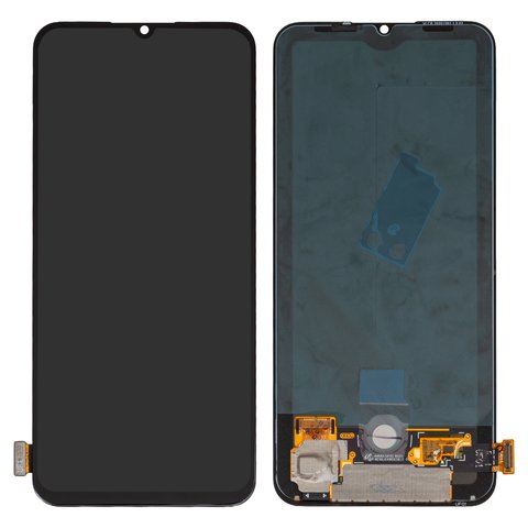 Дисплей для Xiaomi Mi 10 Lite, черный, без рамки, Original PRC , M2002J9G