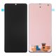 LCD compatible with Samsung M325 Galaxy M32, (black, without frame, Original (PRC))