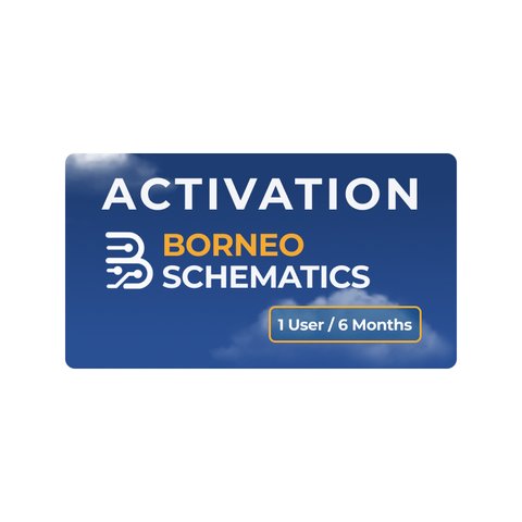 Активация Borneo Schematics 1 пользователь 6 месяца 