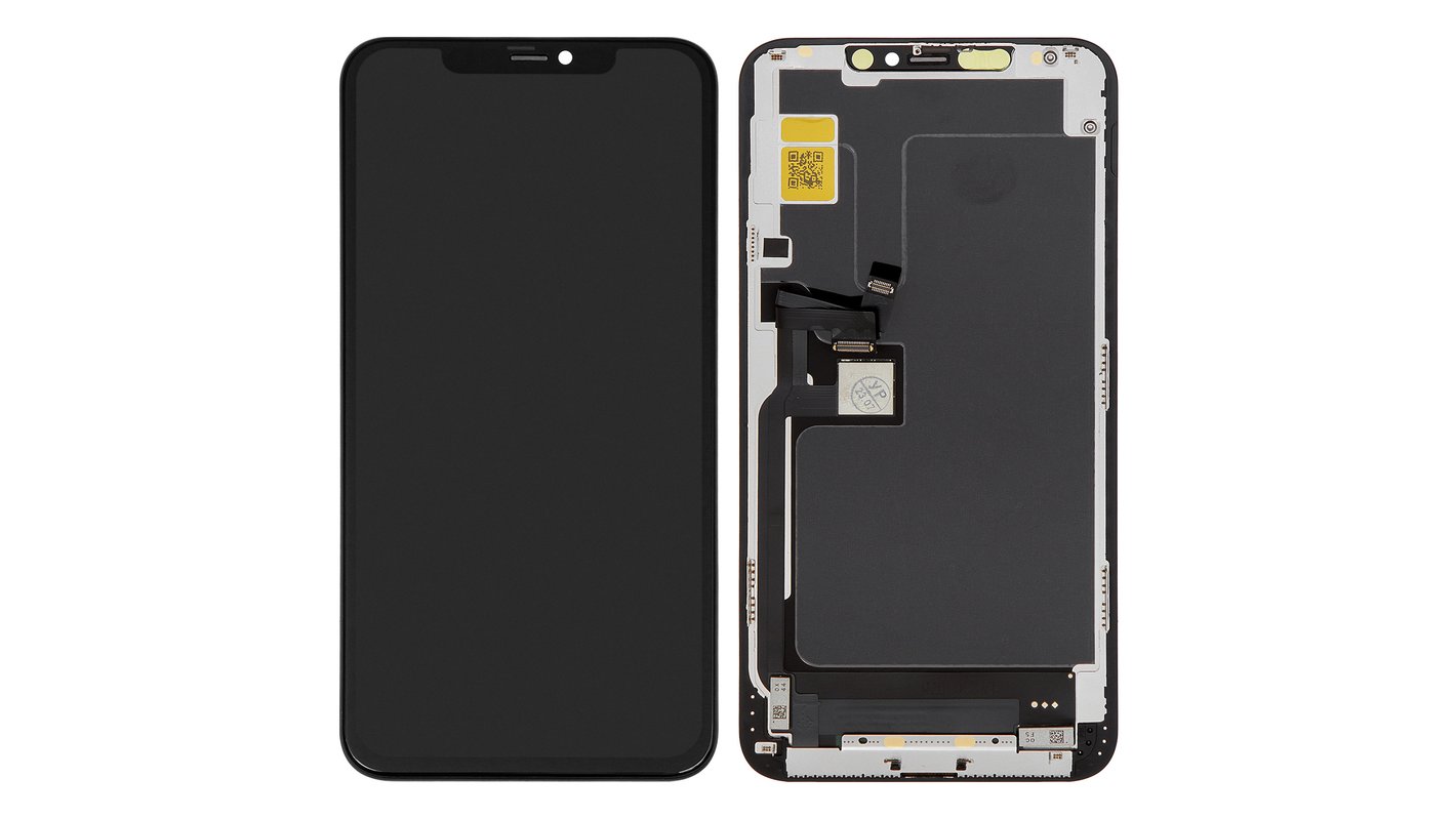 Дисплей для iPhone 11 Pro Max, черный, с рамкой, AAA, (TFT), JK - All Spares