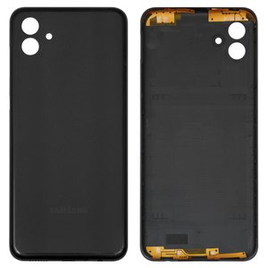 Housing Back Cover compatible with Samsung A045 Galaxy A04, black 