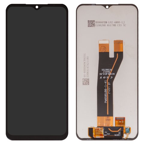 LCD compatible with Samsung M146B Galaxy M14, black, without frame, High Copy, M146B Rev0.2 