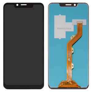Pantalla LCD puede usarse con Tecno Camon 11 CF7 , Camon 11 Pro CF8 , negro, sin marco, High Copy, FPC6202 4 Q