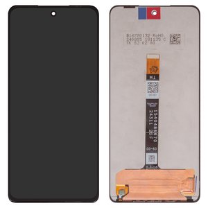 Pantalla LCD puede usarse con Motorola Moto G75, negro, sin marco, original vidrio reemplazado 