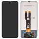 LCD compatible with ZTE Blade V50 Design 4G (ZTE 8050), (black, without frame, Original (PRC))