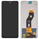Pantalla LCD puede usarse con Tecno Pop 8, Spark 20 (KJ5), Spark 20C (BG7), Spark Go (2024) (BG6); Infinix Hot 40i (X6528B), Smart 8 (X6525), negro, sin marco, original (vidrio reemplazado), FPC6615