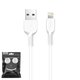 USB дата-кабель Hoco X13, USB тип-A, Lightning для Apple, 100 см, 2,4 А, белый