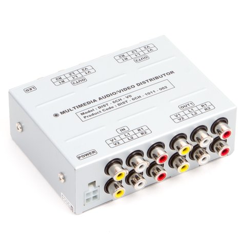 Universal A V Signal Distributor 1 to 3 