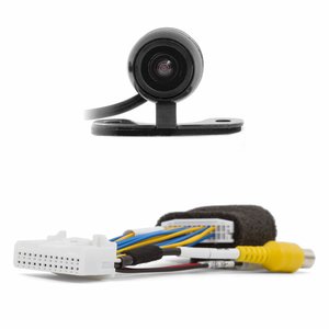 Toyota Camry Corolla RAV4 Highlander Tacoma Prius Reverse Camera Kit With 24 Pin Cable Wire Harness