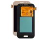LCD compatible with Samsung J110 Galaxy J1 Ace, J111F Galaxy J1 Ace Neo , (golden, without frame, Original (PRC), original glass)