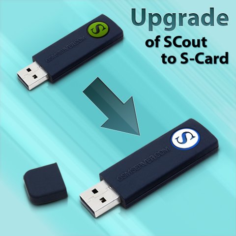 SCout to S Card upgrade 