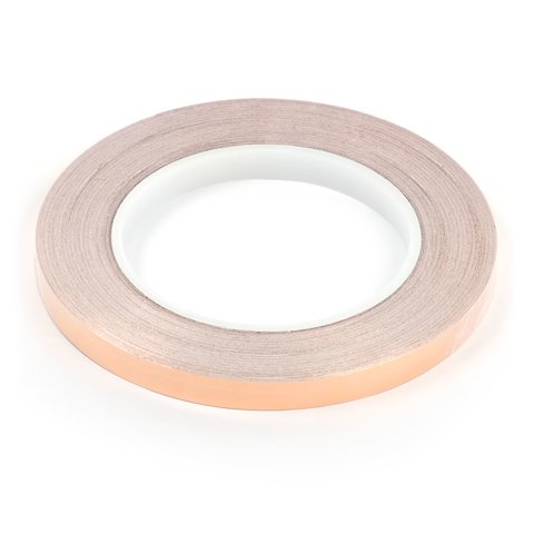 Copper Foil, self adhesive, in roll, in roll, 0,05 mm, 10 mm, 30m 