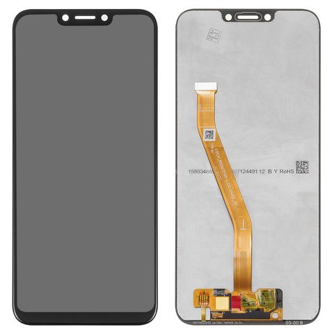 LCD compatible with Huawei Honor Play, black, without frame, Original PRC  