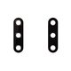 Camera Lens compatible with Huawei Y6p, (black)