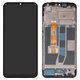 LCD compatible with Oppo A16, (black, with frame, Original (PRC), CPH2269, FPC-I650EBAPU-47A-A0)