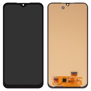 LCD compatible with Samsung A155 Galaxy A15, A156 Galaxy A15 5G, M156 Galaxy M15, black, without frame, High Copy, with wide edge, OLED  