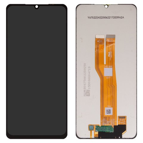 Дисплей для Samsung A075 Galaxy A07 4G, черный, без рамки, Original PRC 