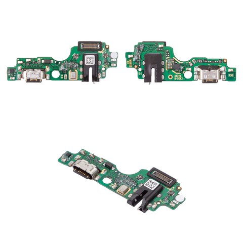 Flat Cable compatible with Infinix Hot 60 X6726 , charge connector, with components, High Copy, charging board 