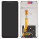 LCD compatible with Realme C67 4G, C67 5G, (black, without frame, (Box) RMX3890)
