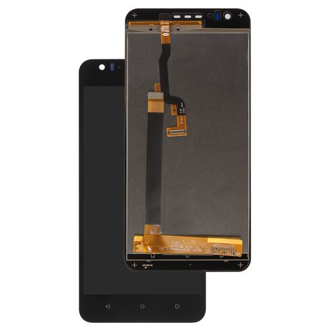 Pantalla LCD puede usarse con HTC Desire 10 Lifestyle, Desire 825, negro, sin marco